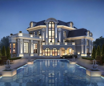 European Style Villa Appearance-ID:782155995