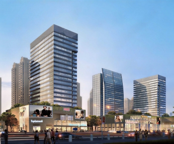 Modern Simple European Style Residential Building-ID:368630891