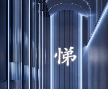 Modern Corridor/elevator Hall-ID:375278004