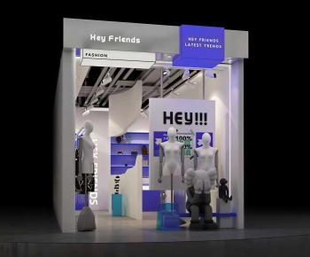 Modern Exhibition Hall-ID:509808063