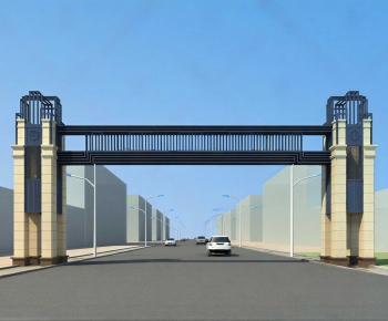 Modern Building Component-ID:685255058
