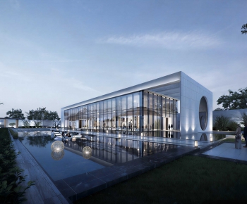 New Chinese Style Appearance Of Commercial Building-ID:123284103
