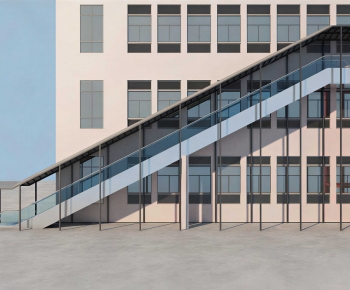 Modern Building Appearance-ID:443701982