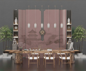 New Chinese Style Tea Tables And Chairs-ID:222517011