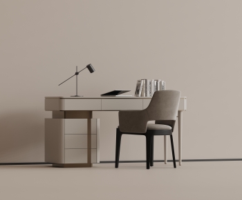 Modern Computer Desk And Chair-ID:228286981