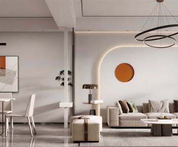 Modern A Living Room-ID:275846008