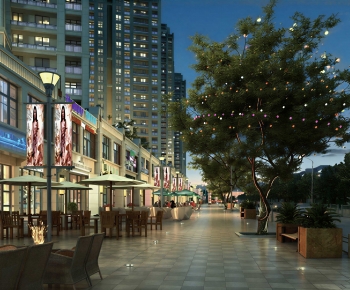 Modern Commercial Street-ID:792232042