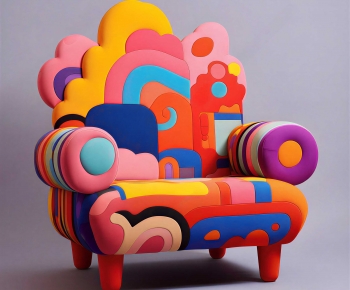 Modern Single Sofa-ID:238442907