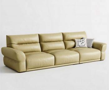 Modern Three-seat Sofa-ID:414699081