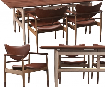 Modern Dining Table And Chairs-ID:904048928