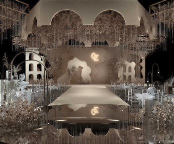 Modern Banquet Hall-ID:247883084