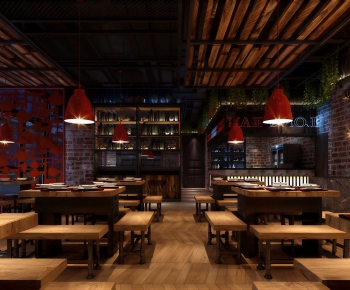 Industrial Style Restaurant-ID:137307888