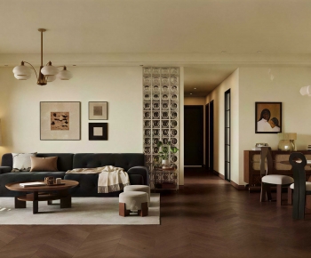 Modern A Living Room-ID:416464097