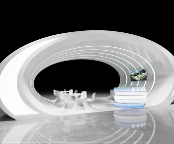 Modern Reception Desk-ID:986702925