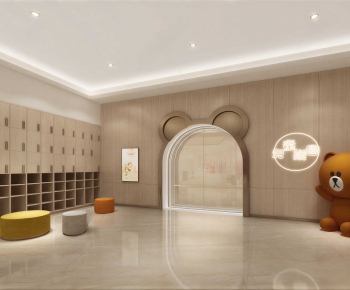 Modern Children's Room Activity Room-ID:617196088