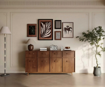 Wabi-sabi Style Side Cabinet-ID:474293954