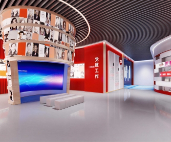 Modern Exhibition Hall-ID:316521884