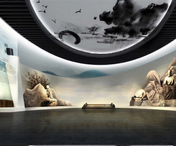 New Chinese Style Exhibition Hall-ID:760370029