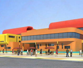 Modern Building Appearance-ID:310792926