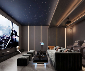 Modern Audiovisual Room-ID:687788012