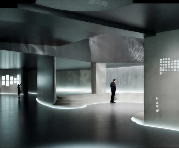 Modern Exhibition Hall-ID:926376102