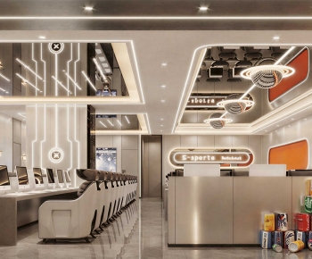 Modern Internet Cafe-ID:810683971