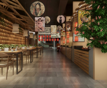Industrial Style Restaurant-ID:262871981