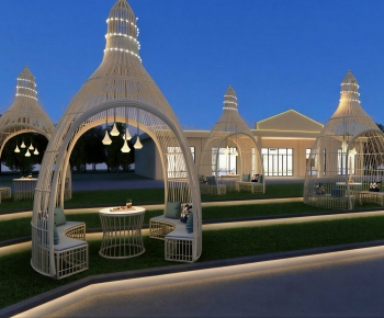 Modern Building Component-ID:739029881
