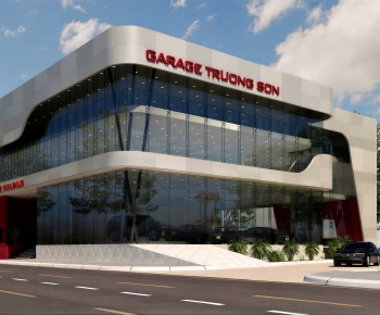 Modern Building Appearance-ID:794203044