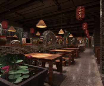 Industrial Style Restaurant-ID:228207112