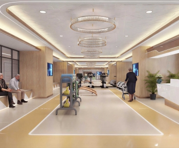 Modern Hospital Hall-ID:320205939