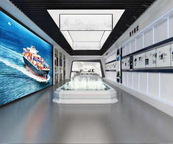 Modern Exhibition Hall-ID:980909113