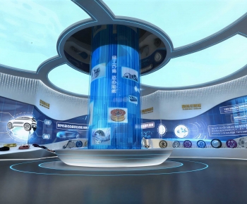 Modern Exhibition Hall-ID:996530144