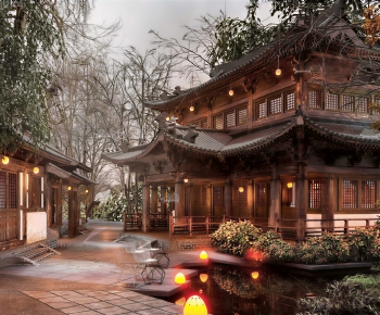 Modern Building Appearance-ID:301887041