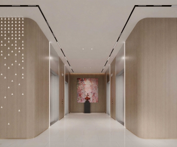 Modern Corridor/elevator Hall-ID:965220936
