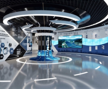 Modern Exhibition Hall-ID:441751004