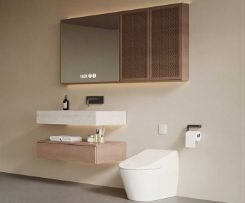 Modern Bathroom Cabinet-ID:121956114
