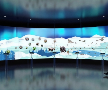 Modern Exhibition Hall-ID:300791988