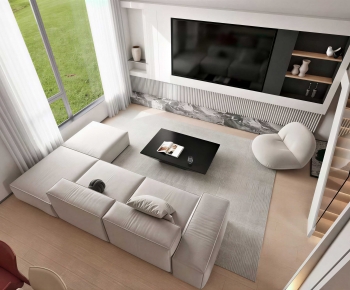 Modern A Living Room-ID:770534044