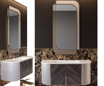 Modern Bathroom Cabinet-ID:509465939