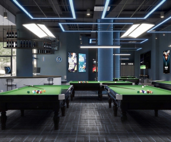 Modern Billiard Room-ID:651124007
