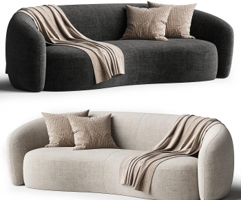 Modern Three-seat Sofa-ID:459295036
