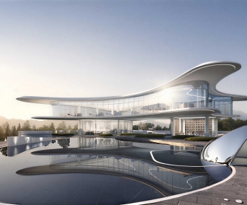 Modern Building Appearance-ID:320710902