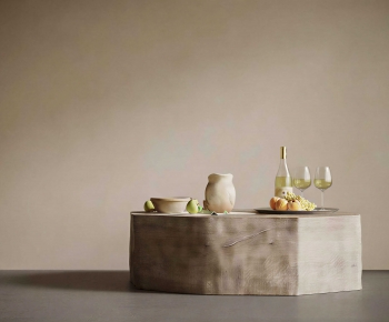 Wabi-sabi Style Coffee Table-ID:497318034