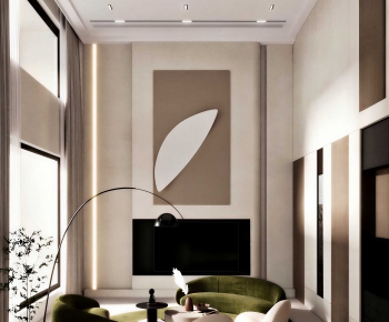 Modern A Living Room-ID:620918044