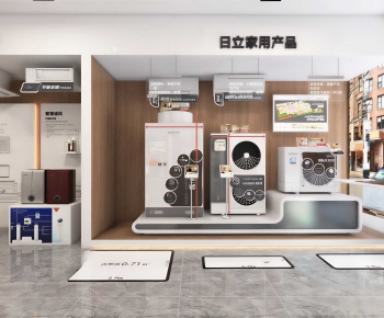 Modern Exhibition Hall-ID:577315093