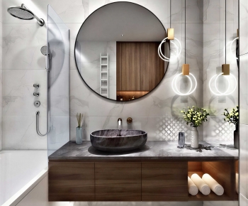 Modern Bathroom Cabinet Frame-ID:735946895