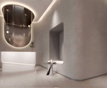 Modern Office Reception Desk-ID:258096936