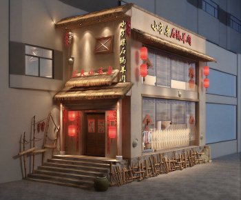 Chinese Style Facade Element-ID:329079627