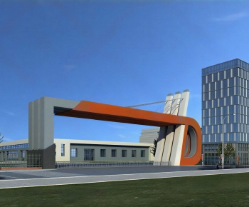 Modern Building Appearance-ID:232882024
